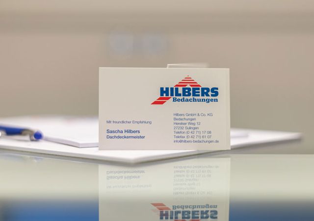 Visitenkarte , Hilbers GmbH & Co. KG 